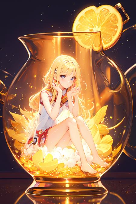 00054-15456-phgls, cup, in container, (masterpiece_1.6, best quality), (finely detailed beautiful eyes_ 1.2), 1girl, solo, sitting, blonde h.png